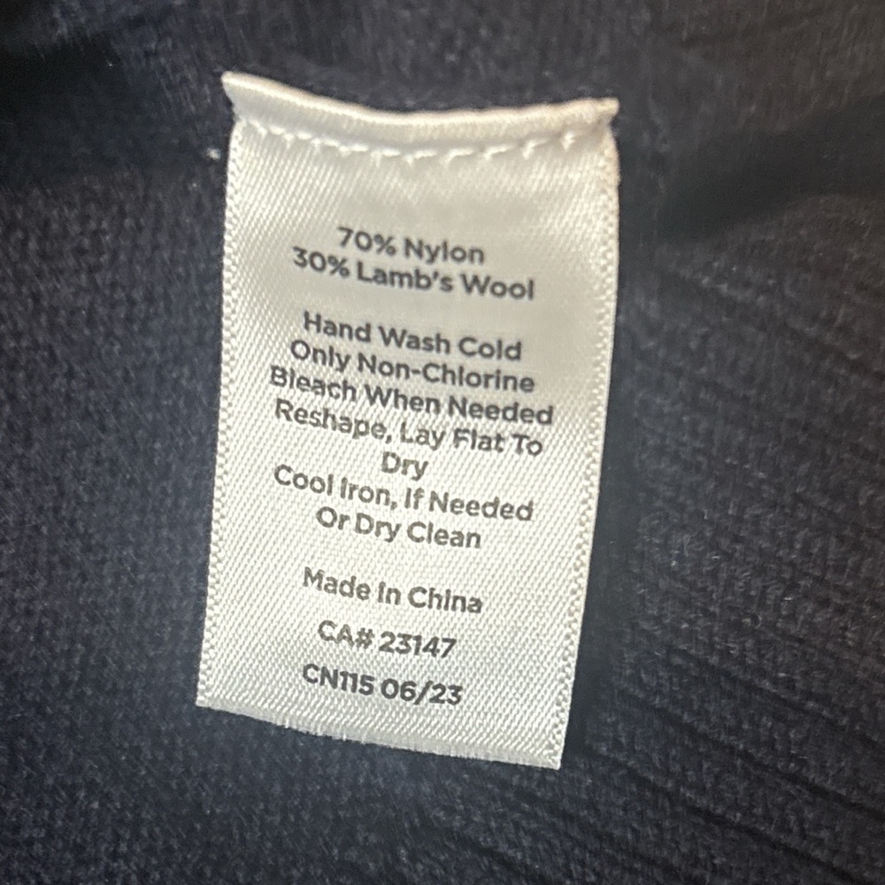 Talbots Multicolor Patterned Apres Ski Quarter Zi… - image 4